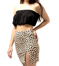 Load image into Gallery viewer, Jasmine Skirt Leopard