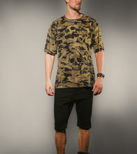 Load image into Gallery viewer, Camo Oversized Tee