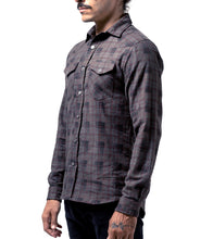 Load image into Gallery viewer, Longsleeves Flanel Skull Button