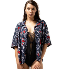 Load image into Gallery viewer, SKULL ROSE S/S SHIRT