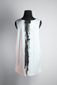 VEST SKULL ILLUSION - WHITE