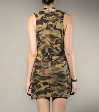 Load image into Gallery viewer, Camo Skull FK Short Dress