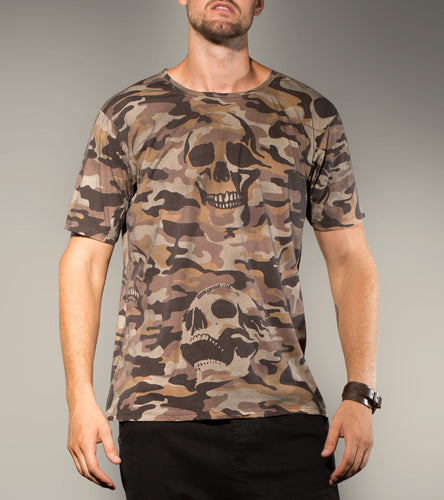 Camo Brown tee