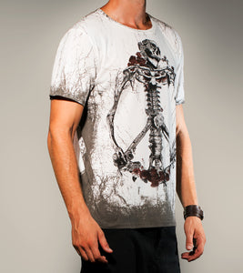 Peace Skull Crew T shirt