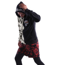 Load image into Gallery viewer, Skull Comb Hoodie 2 Tone