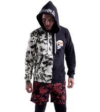Load image into Gallery viewer, Skull Comb Hoodie 2 Tone