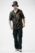 Load image into Gallery viewer, SS Гавайская рубашка с цепочкой по всей длине