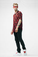 SS Hawaiian Shirt Skull Note allover