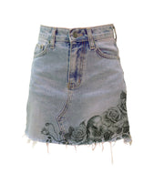 SKIRT Skull Rose